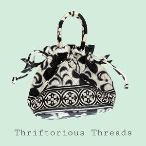 Vera Bradley Drawstring Top Mini Purse